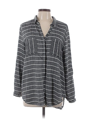 Khakis & Co Long Sleeve Blouse (view 1)