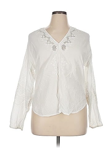 H&M L.O.G.G. Long Sleeve Blouse (view 1)