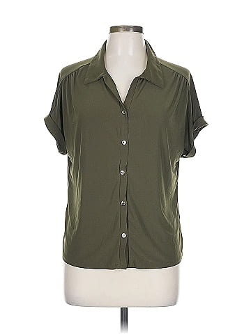 Perseption Concept Short Sleeve Blouse (view 1)