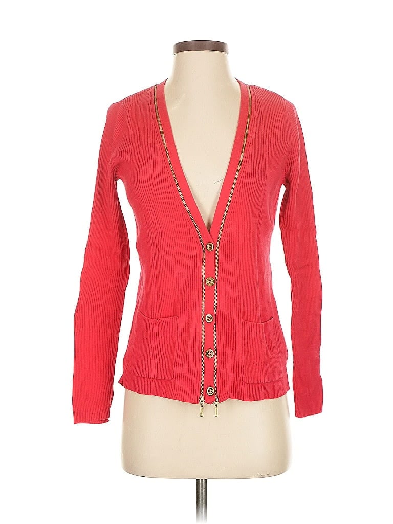 Click to view more detailed imagery on our partner's website Pre-owned Ellen Tracy Cardigan Sweater In Red