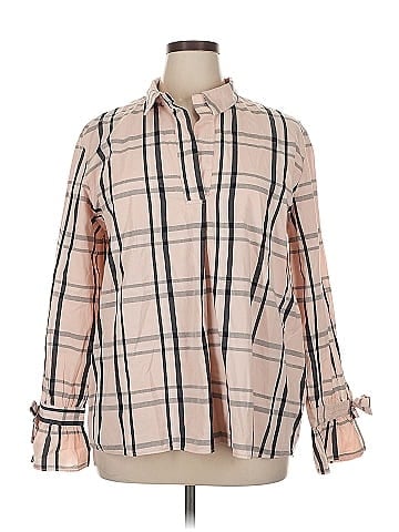 Crown & Ivy Long Sleeve Blouse (view 1)