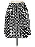 Le Lis 100% Polyester Argyle Black Casual Skirt Size L (petite) - photo 2