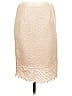 Kay Unger 100% Acetate Chevron-herringbone Tan Formal Skirt Size 6 - photo 1