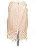 Kay Unger 100% Acetate Chevron-herringbone Tan Formal Skirt Size 6 - photo 2