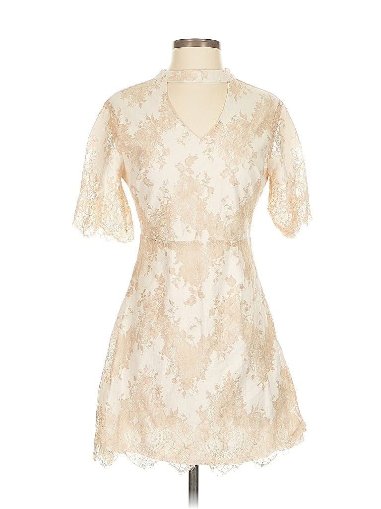 Pre-owned Altar'd State Cocktail Dress In Brown