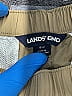 Lands' End 100% Nylon Solid Yellow Tan Khaki Shorts Size M (toddler) - photo 3