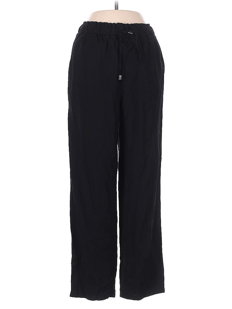 Pre-owned Mng Casual Pants In Black