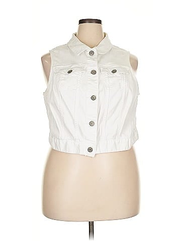 Torrid Denim Vest (view 1)