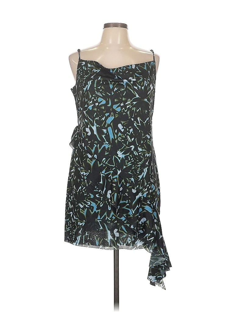 Pre-owned Open Edit Cocktail Dress In Blue
