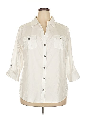 C.D. Daniels 3/4 Sleeve Button-Down Shirt (view 1)