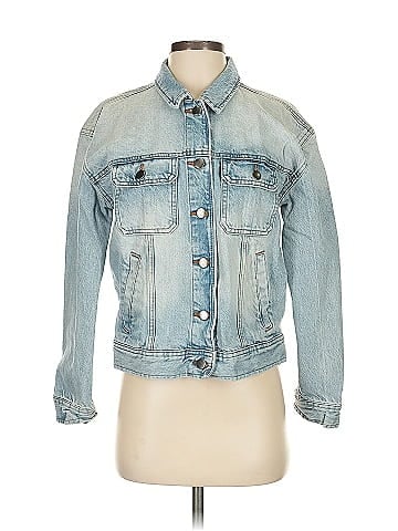 Something Navy Denim Jacket (view 1)
