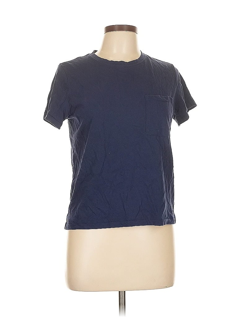 Pre-owned Arizona Jean Company Short Sleeve T-shirt In Blue