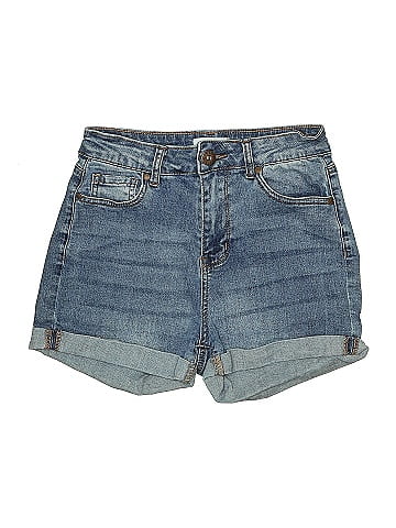 Blue Savvy Denim Shorts (view 1)