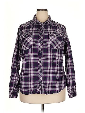 Duluth Trading Co. Long Sleeve Button-Down Shirt (view 1)