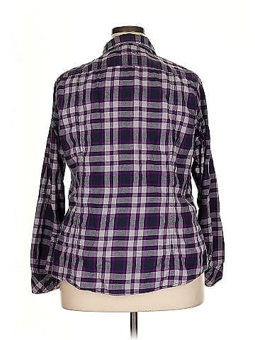 Duluth Trading Co. Long Sleeve Button-Down Shirt (view 2)