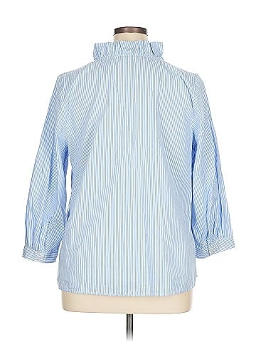 Crown & Ivy 3/4 Sleeve Button-Down Shirt (view 2)
