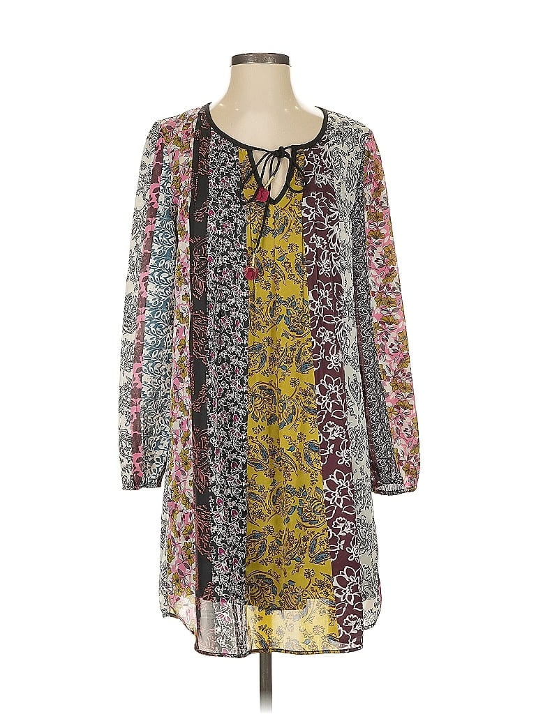 Pre-owned Daniel Rainn Casual Dress In Yellow