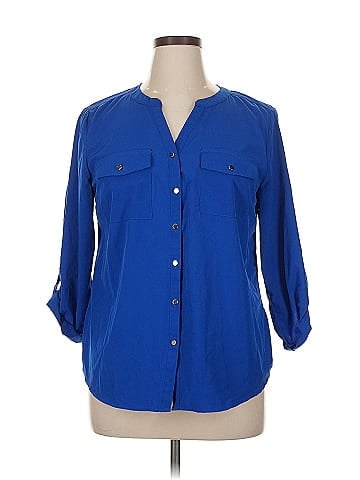 Notations 3/4 Sleeve Blouse (view 1)