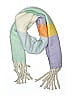 Free People Teal Green Scarf One size - photo 1