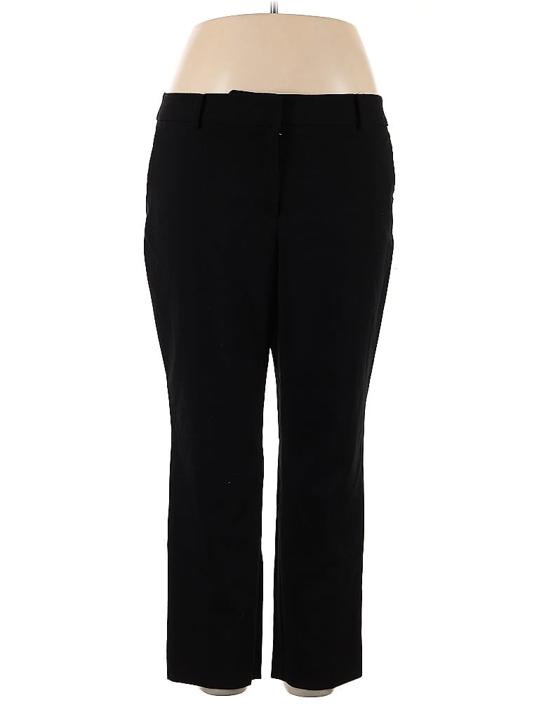 Pre-owned Ann Taylor Factory Dress Pants In Black
