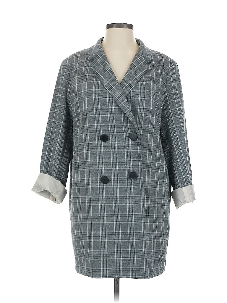 Pre-owned Lindex Coat In Gray