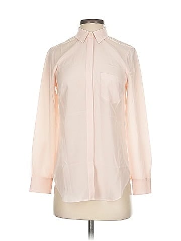 J.Crew 365 Long Sleeve Silk Top (view 1)