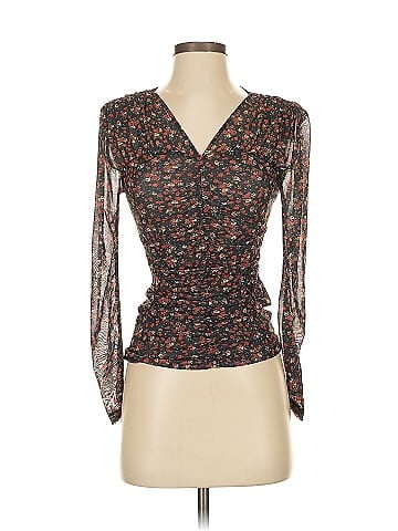 Sandro 3/4 Sleeve Blouse (view 1)