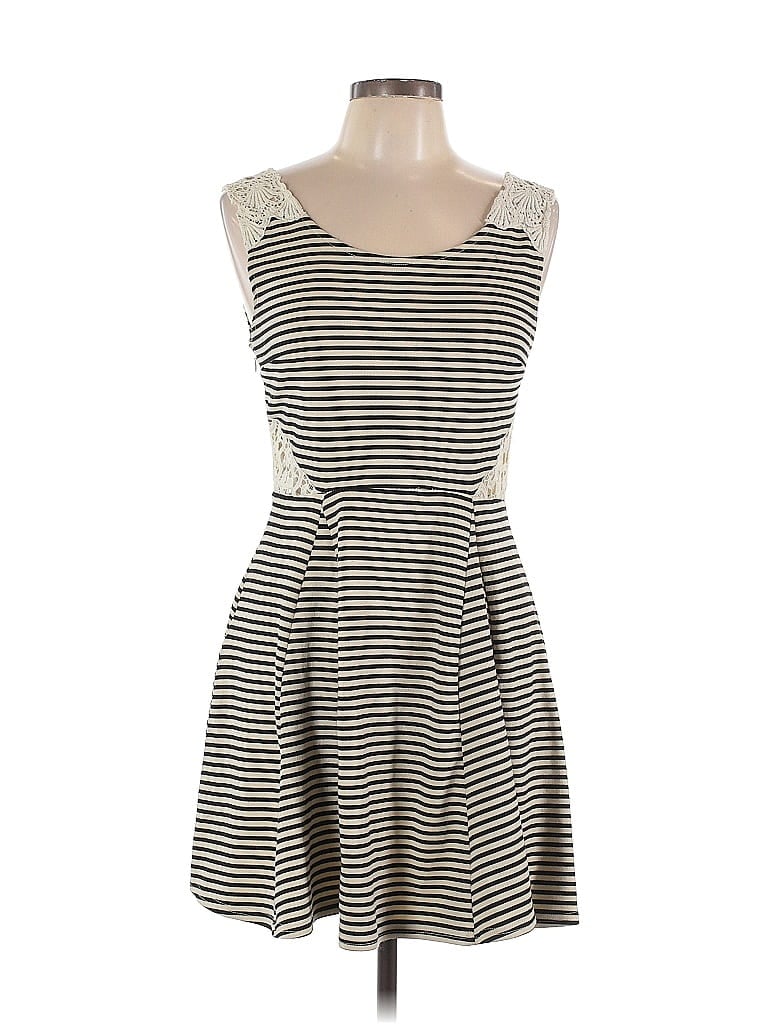 Pre-owned Unbranded Casual Dress In White