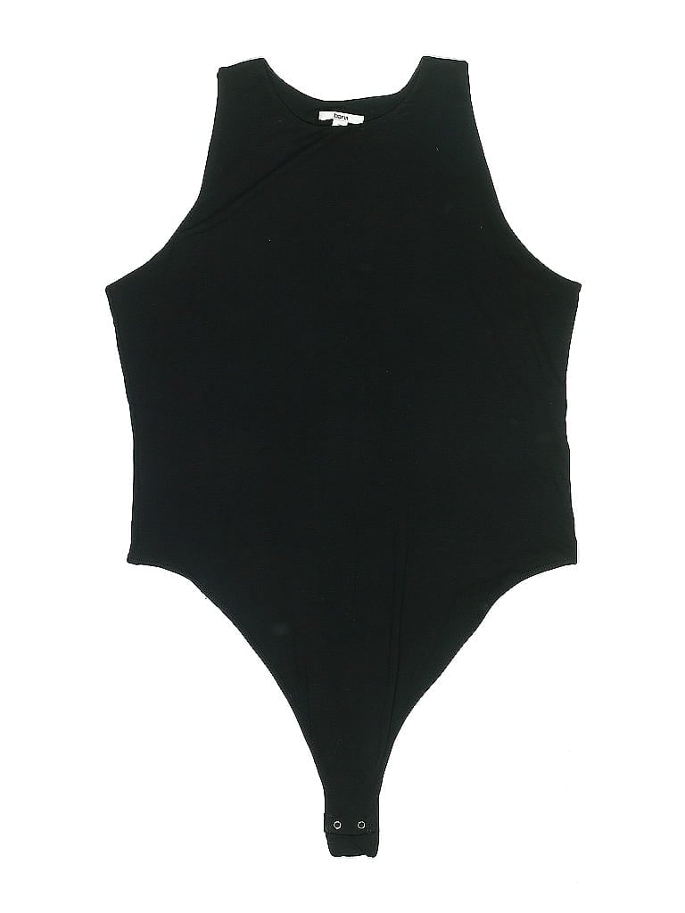 Pre-owned Bar Iii Bodysuit In Black