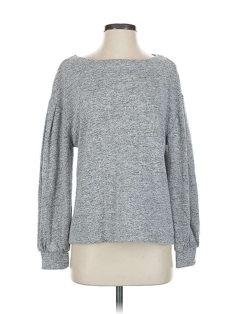 Pre-owned Banana Republic Pullover Sweater In Gray
