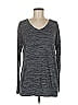 Danskin Gray Long Sleeve T-Shirt Size 8 - photo 1