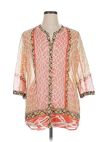 Nic + Zoe 3/4 Sleeve Blouse (view 1)