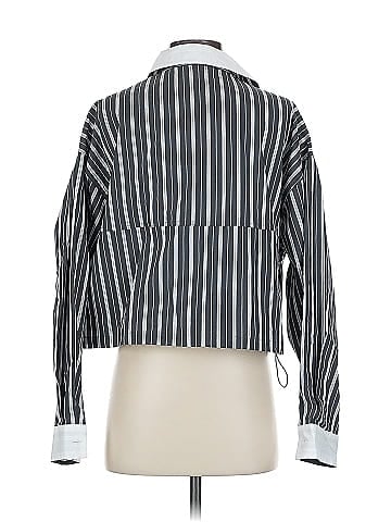 Moon River Long Sleeve Button-Down Shirt (view 2)