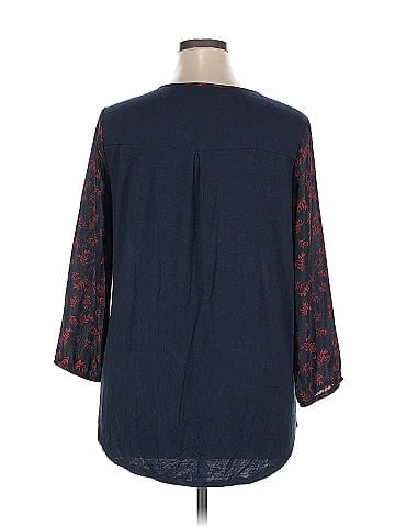Fortune + Ivy 3/4 Sleeve Blouse (view 2)