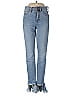 Sam Edelman Hearts Blue Jeans Size 25 waist - photo 1
