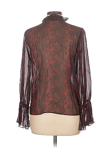Nili Lotan 3/4 Sleeve Silk Top (view 2)