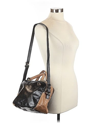 Badgley Mischka Leather Satchel (view 2)