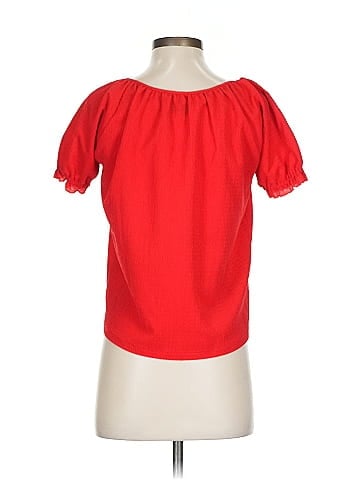 TeXTURE & THREAD Madewell Short Sleeve Blouse (view 2)