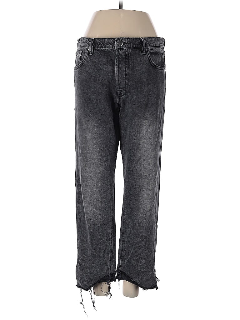 Pre-owned Frame Jeans In Black