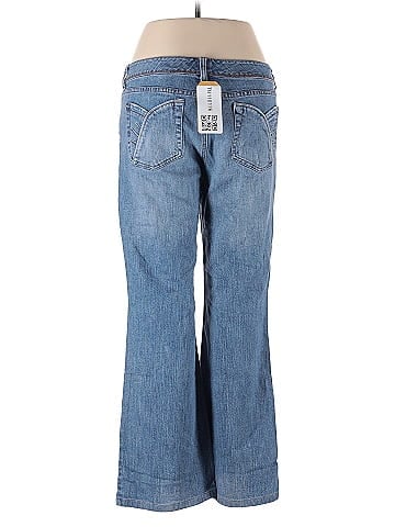 DKNY Jeans Blue Mid Rise Relaxed Jeans (view 2)