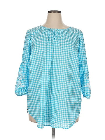 Crown & Ivy 3/4 Sleeve Blouse (view 1)