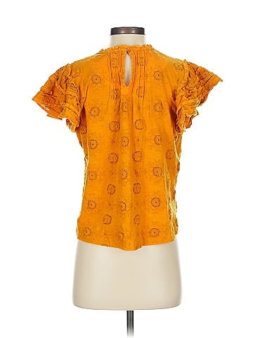 Forever That Girl for Anthropologie Short Sleeve Blouse (view 2)