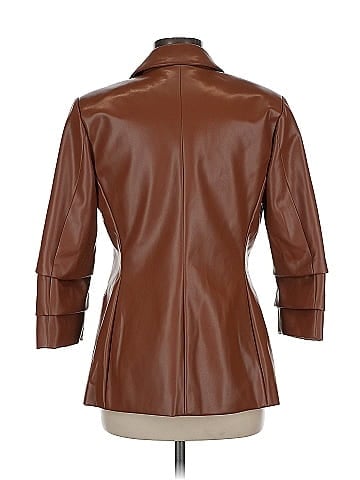 Scoop Faux Leather Jacket (view 2)