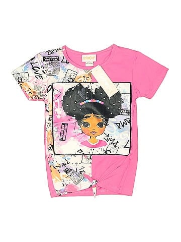 Girls Love Pink Short Sleeve T-Shirt (view 1)