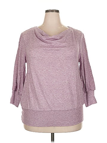 Adrienne Vittadini 3/4 Sleeve Top (view 1)