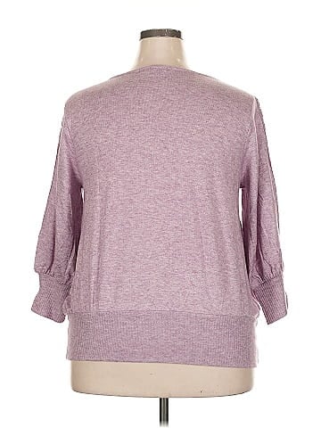 Adrienne Vittadini 3/4 Sleeve Top (view 2)