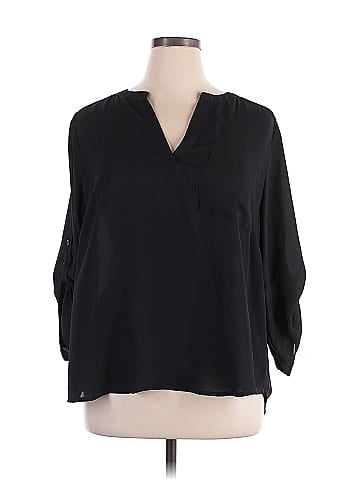Adrienne Vittadini 3/4 Sleeve Blouse (view 1)