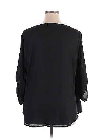 Adrienne Vittadini 3/4 Sleeve Blouse (view 2)