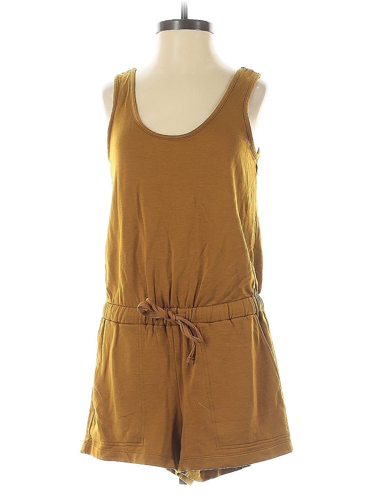 Pre-owned Lou & Grey Romper In Brown