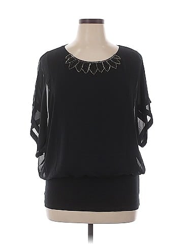 Joseph A. 3/4 Sleeve Blouse (view 1)